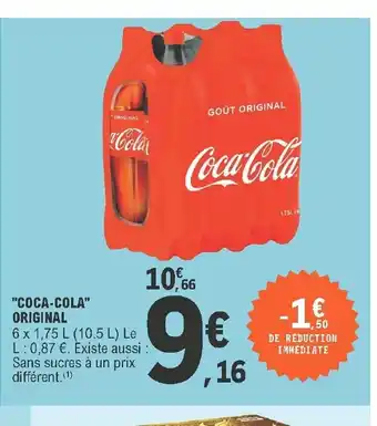 E.Leclerc "Coca-Cola" Original offre