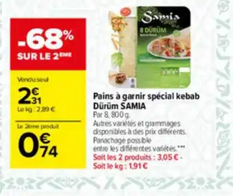 Pains à Garnir Spécial Kebab Dürüm Samia