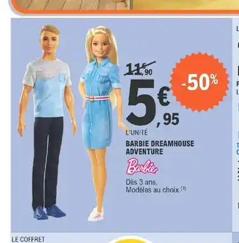 E.Leclerc Barbie Dreamhouse Adventure offre