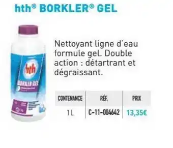 Hth Borkler Gel