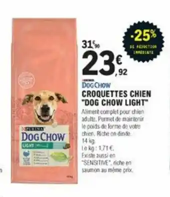 Croquettes Chien "Dog Chow Light
