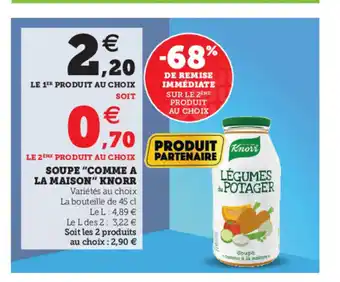 Soupe "Comme a La Maison" Knorr