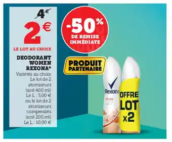 Deodorant Women Rexona*