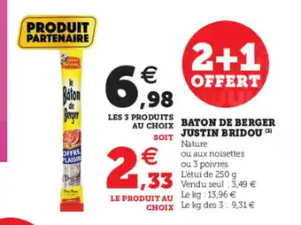 Baton De Berger Justin Bridou