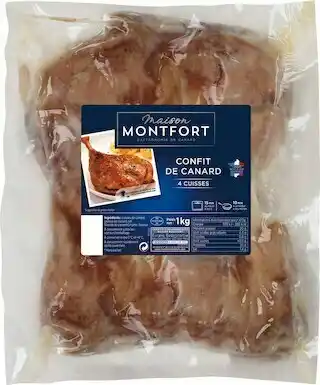 Maison montfort confit de cuisse de canard