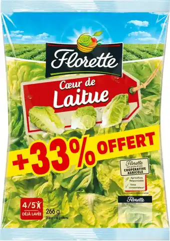 Match Florette laitue offre