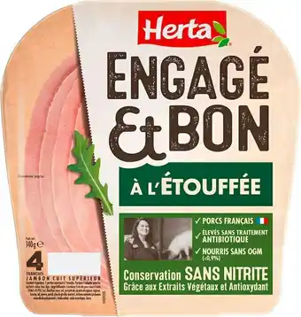 Match Herta jambon engagé et bon offre