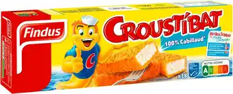 Match Findus bâtonnets 100 % cabillaud offre