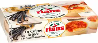 Match Rians la crème brulée offre