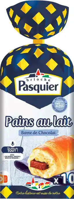 Match Pasquier pains au lait offre