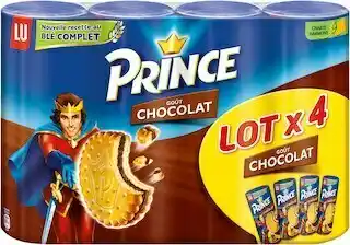Match Prince goûters fourrés offre