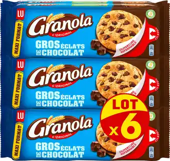 Match Granola cookies offre