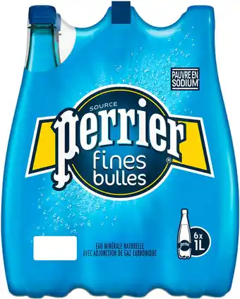 Match Perrier fines bulles eau minérale naturelle gazeuse offre