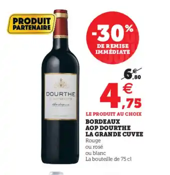 Hyper U Bordeaux Aop Dourthe La Grande Cuvee offre