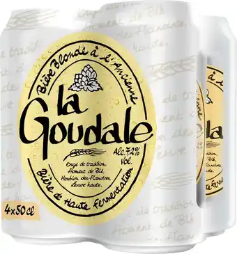 Match La goudale bière blonde offre