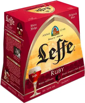Match Leffe bière offre