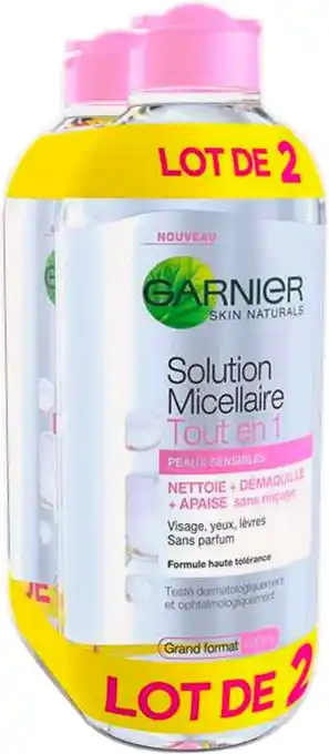 Match Garnier solution micellaire tout en 1 offre