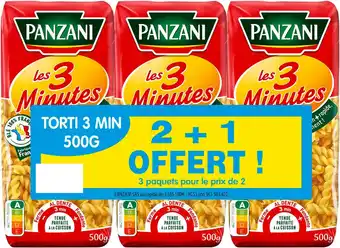 Match Panzani pâtes cuisson rapide offre
