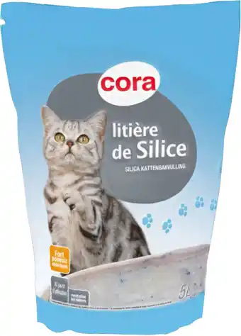 Match Cora litière de silice offre