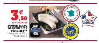 Boudin Blanc De Rethel Igp Demoizet