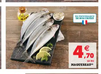 Hyper U Maquereau offre