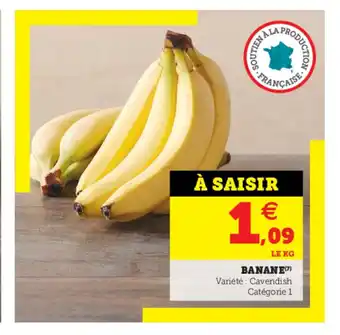 Hyper U Banane offre