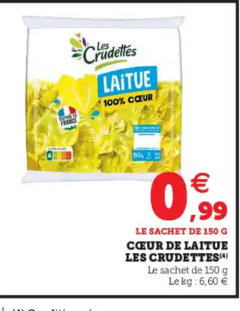 Coeur De Laitue Les Crudettes