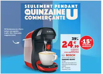 Hyper U Tassimo Happy offre
