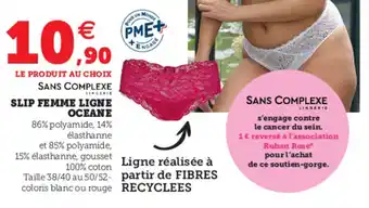 Slip Femme Ligne