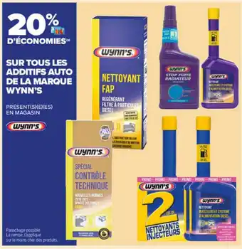 Additifs Auto De La Marque Wynn's