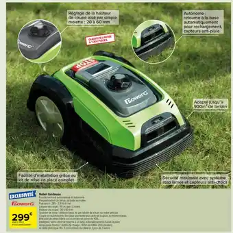 Carrefour Market Robot Tondeuse offre