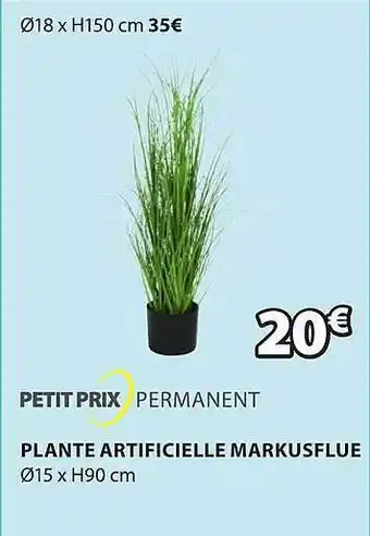 JYSK Plante Artificielle Markusflue offre