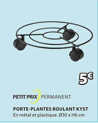 Porte-plantes Roulant Kyst