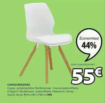 JYSK Chaise Bogense offre