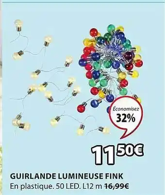 JYSK Guirlande Lumineuse Fink offre