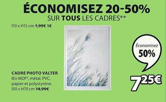 JYSK Cadre Photo Valter offre