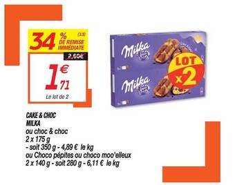 Netto Cake & Choc Milka offre