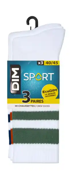 Carrefour DIM Mi-chaussettes homme offre