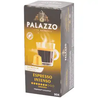 Action Palazzo Capsules de café Palazzo Espresso Intenso offre