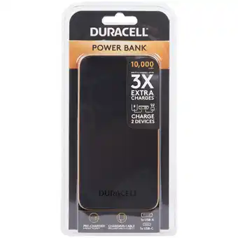 Action Duracell Batterie externe Duracell offre