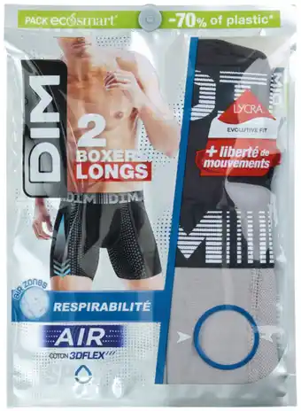 Carrefour DIM Boxers homme 3 D flex air offre