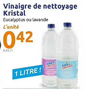 Action Vinaigre De Nettoyage Kristal offre