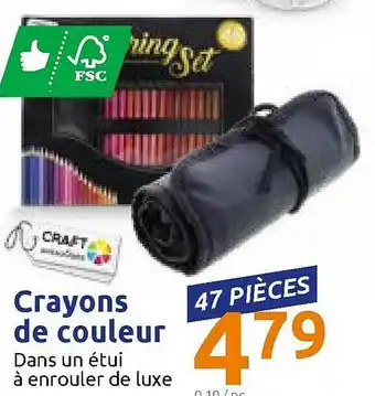 Action Crayons De Couleur offre