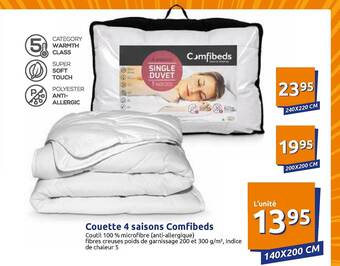Couette 4 Saisons Comfibeds