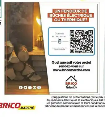 Bricomarché Un Fendeur De Bûches électrique Ou Thermique? offre