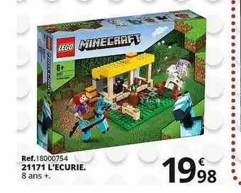 Maxi Toys L'écurie Lego offre
