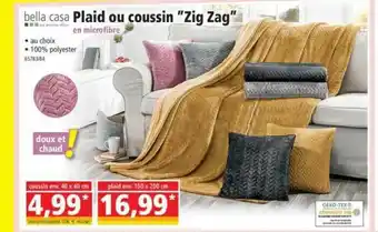 Norma Plaid Ou Coussin offre