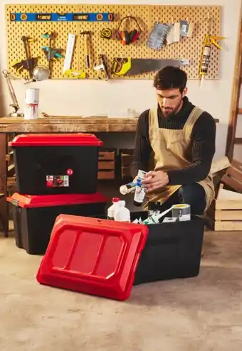 Carrefour Market SUNDIS Lot de 3 malles Locker 60 L offre