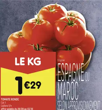 Leader Price Tomate ronde offre