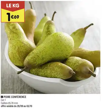 Leader Price Poire conference offre